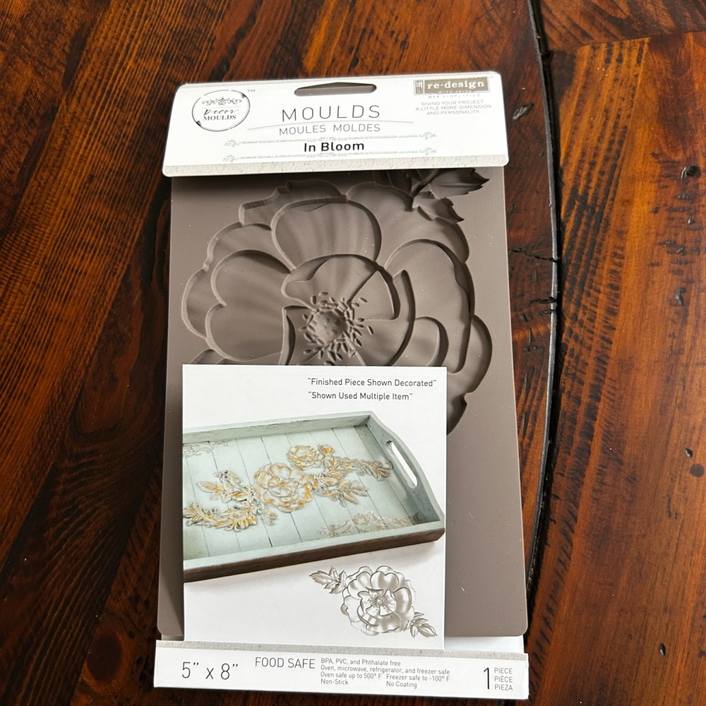 NEW Never Used Re-Design by Prima “In Bloom” Mould Mold